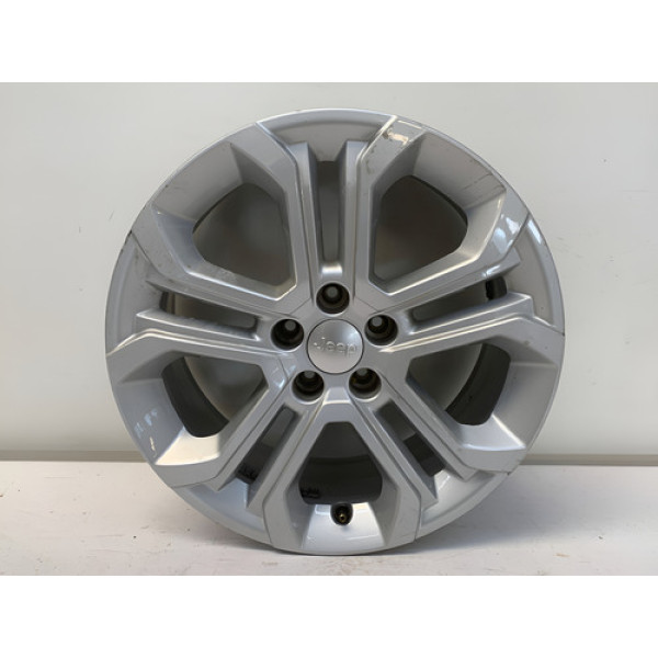 Roda Liga Aro 18 5x110 Jeep Commander Longitude 2021 2025 Branco