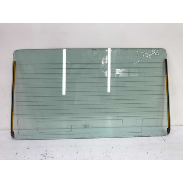 Vidro Vigia Traseiro Gol Quadrado 1986 Original Detalhe