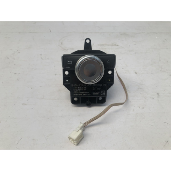 Botão Comando Som Console Painel C200 1.8 2008 2011 Preto