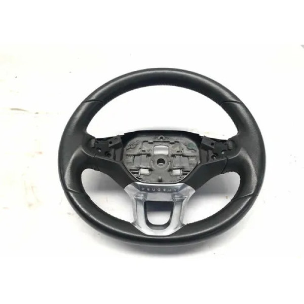 Volante Motorista Peugeot 208 2013 2016 Preta