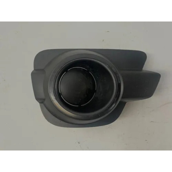 Moldura Farol Milha Direita Renault Kwid 2017 2021 Preto Direito