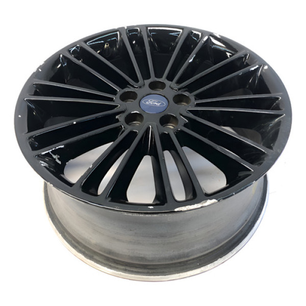 Roda Liga Aro 18 5x108 Fusion 2013 2016 Titanium Detalhe Preto