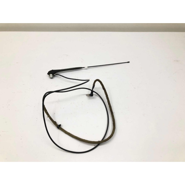 Antena Completa Haste Peugeot 206 207 Hatch Preto