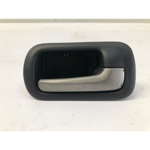 Maçaneta Interna Traseira Direita Civic 2001 2006 Prata Prateado Traseira