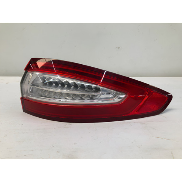 Lanterna Traseira Direita Carroceria Ford Fusion 2013 2016 Direito/passageiro Vermelho