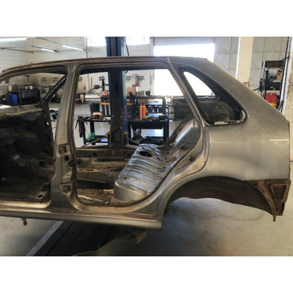 Lateral Esquerda Carroceria Vw Gol G3 1998 2005 4 Portas Cinza