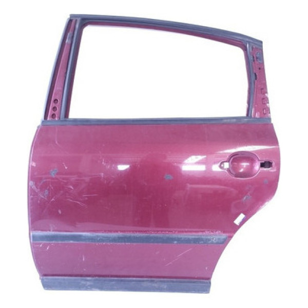 Porta Traseira Esquerda Passat Alemão 1998 2000 * Detalhe Traseira Esquerdo Bordô