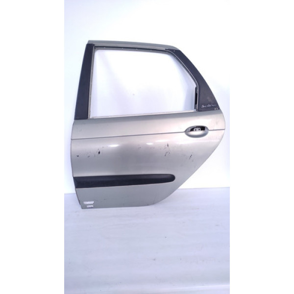 Porta Traseira Esquerda Renault Scenic 1999 2010 * Detalhe