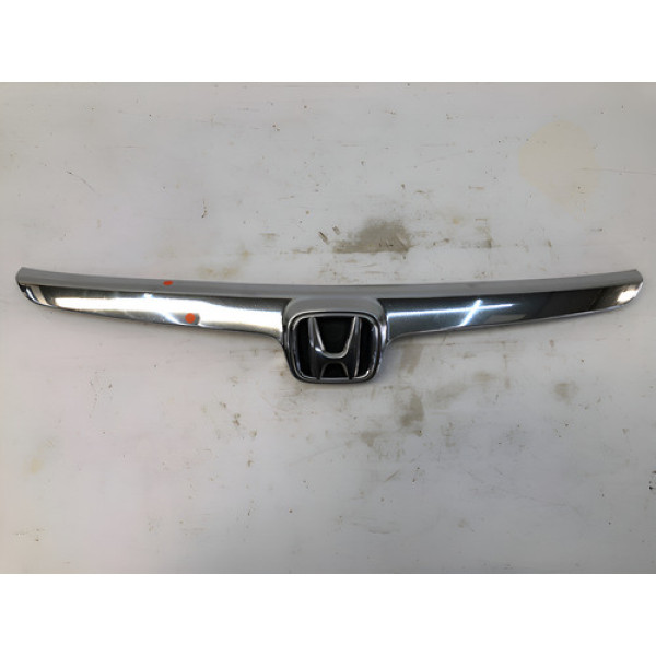 Friso Grade Para Choque Dianteiro New Civic 2007 2011 Det Prateado