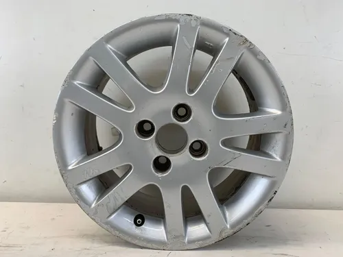 Roda Aro 15 4x100 Liga Leve Honda Civic 2001 2006 Detalhe Cinza