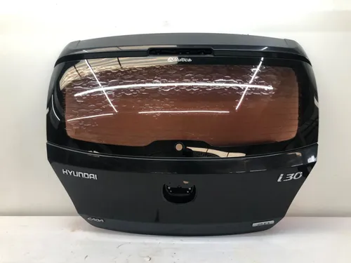Tampa Traseira Porta Malas Hyundai I30 2009 2012 Preto