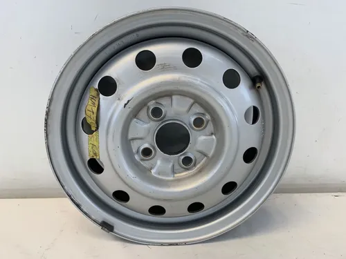 Roda Ferro Estepe Aro 14 4x100 Chery Face 2010 2015 Prateado