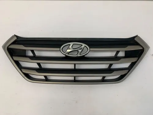 Grade Para Choque Dianteiro New Tucson 2017 2021 Preto Fosco